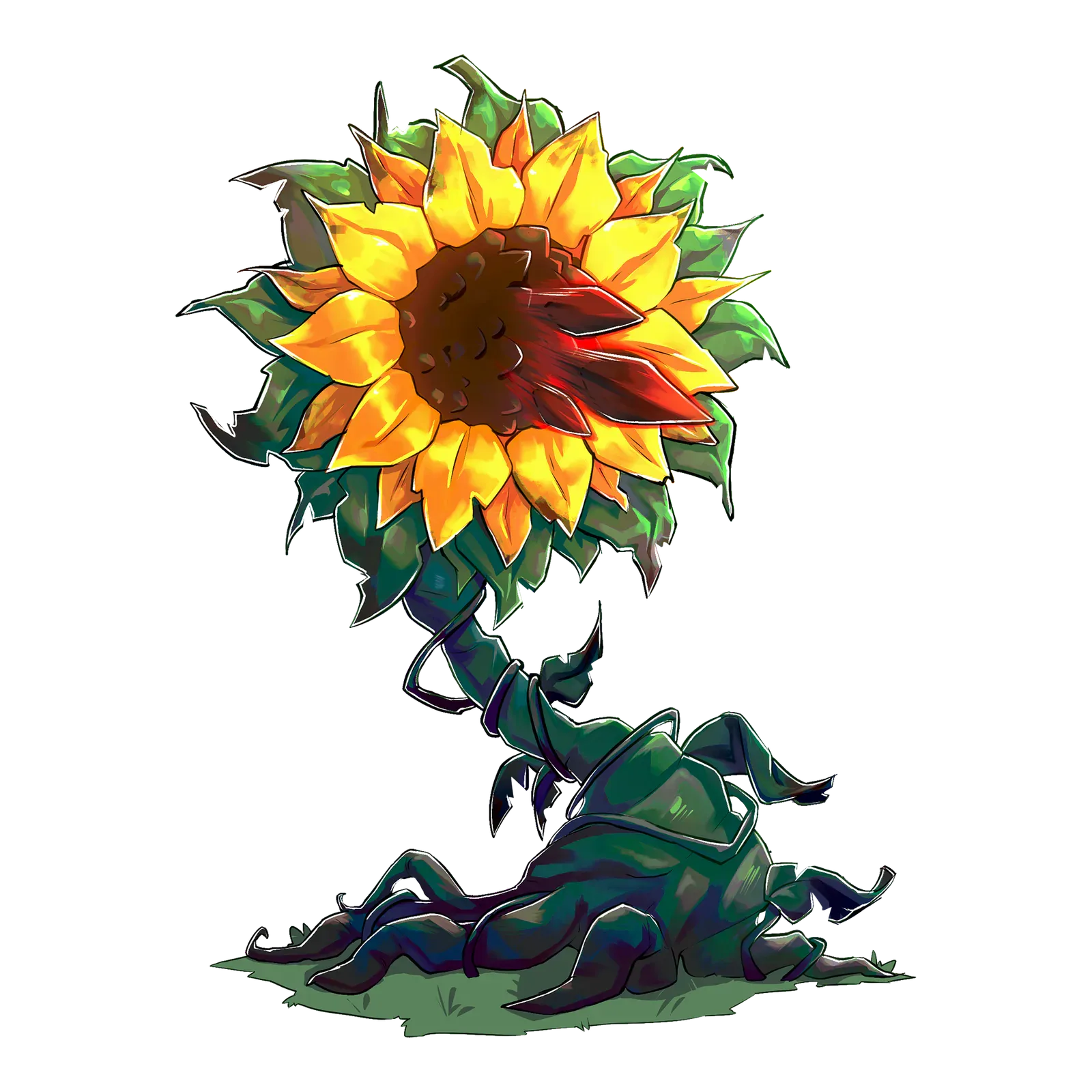 Monstro girassol de Arkaron