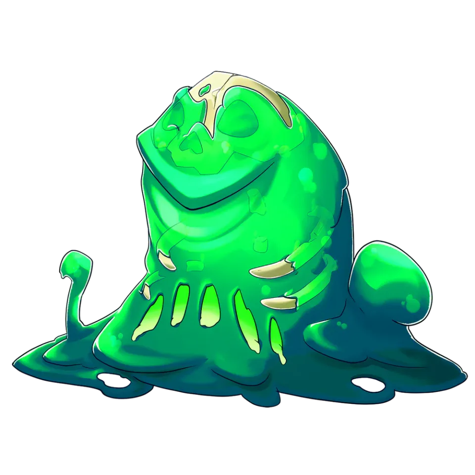 Slime ácido, monstro gelatinoso de Arkaron
